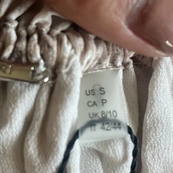 Elie Tahari Snake Print Maxi Dress NWT Smocked Waist Resort Sz 2 - Picture 10 of 11